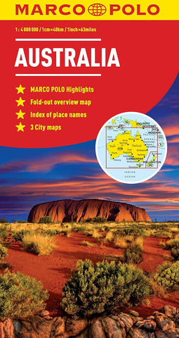 Australia Marco Polo Map