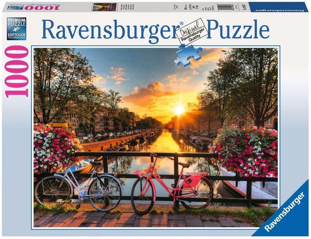 Bicycles in Amsterdam Puzzle 1000 pc