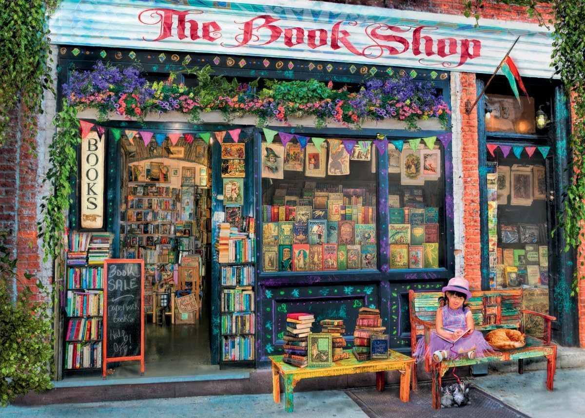 The Bookshop Puzzle 1000 pc