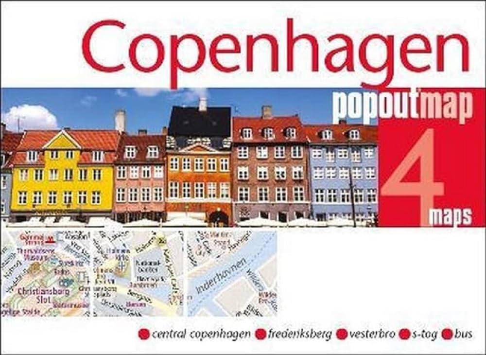 Copenhagen Popout Map