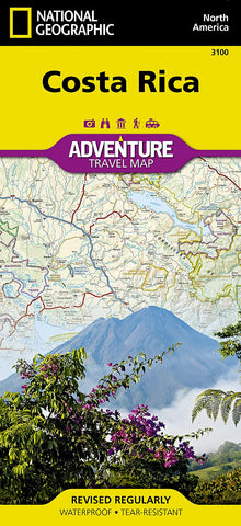 Costa Rica Adventure Map