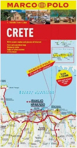 Crete Marco Polo Travel Map