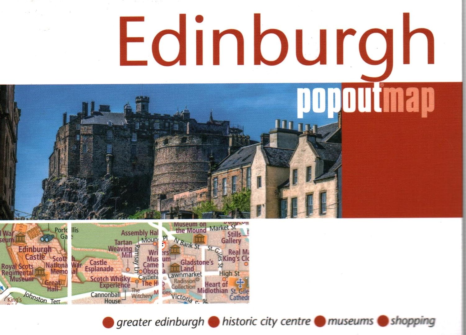 Edinburgh Popout Map