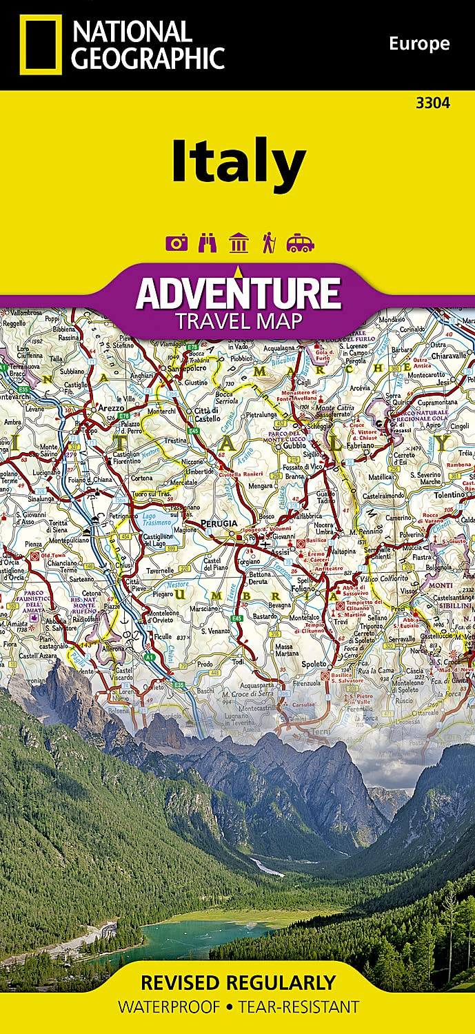 Italy Adventure Map