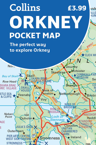 Orkney Collins Pocket Map