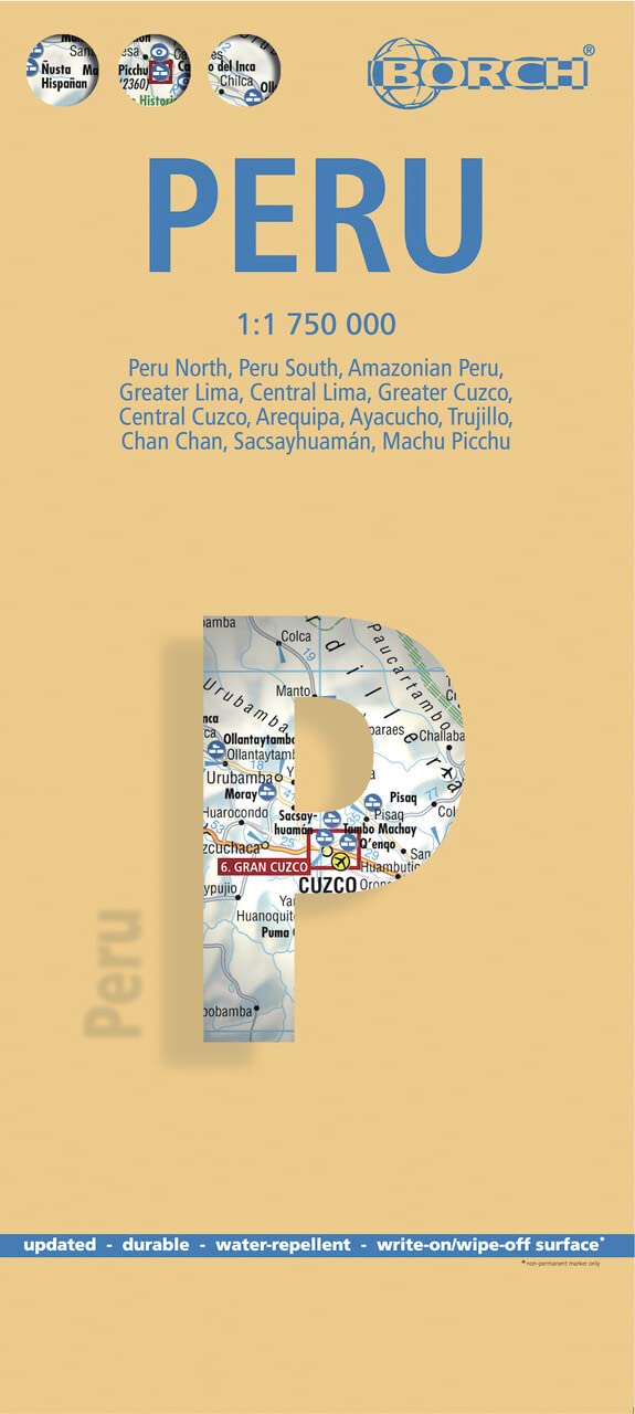 Peru Borch Travel Map