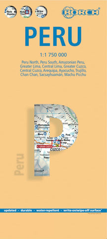 Peru Borch Travel Map