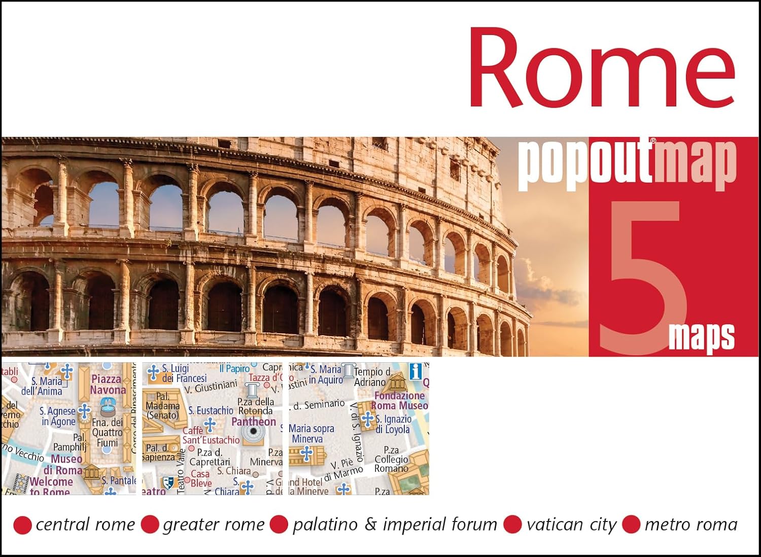 Rome Popout Map