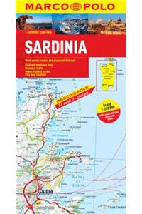 Sardinia Marco Polo Map