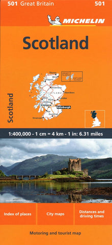 Scotland Michelin Map 501