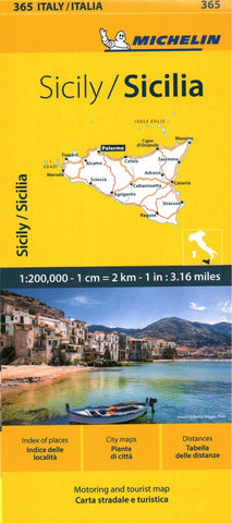 Sicily Michelin Map 365