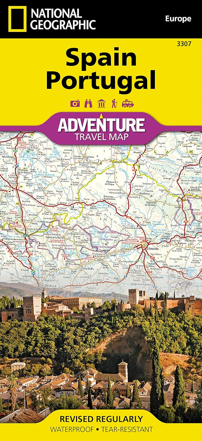 Spain & Portugal Adventure Map