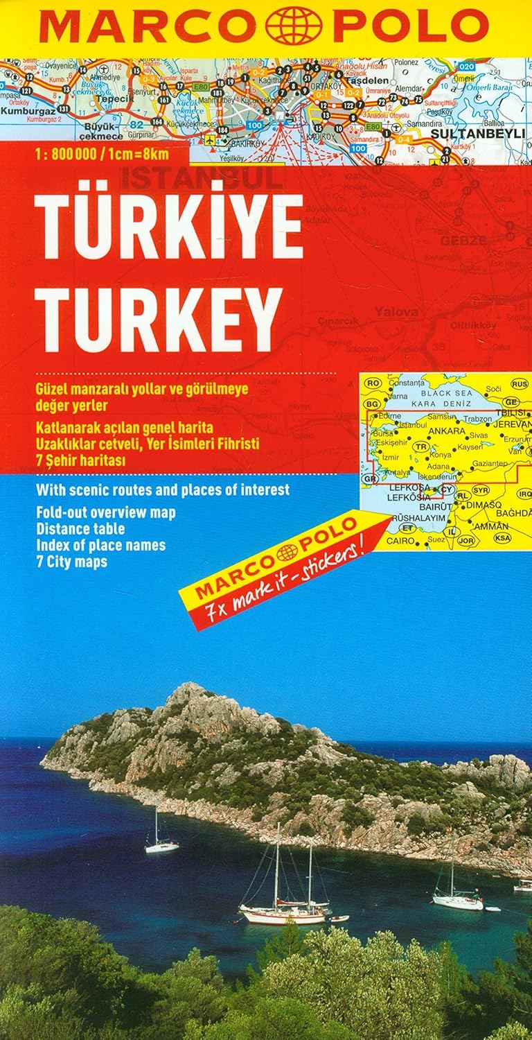 Turkey Marco Polo Map