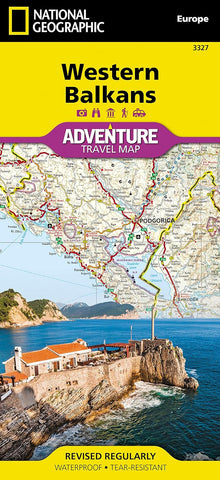 Western Balkans Adventure Map