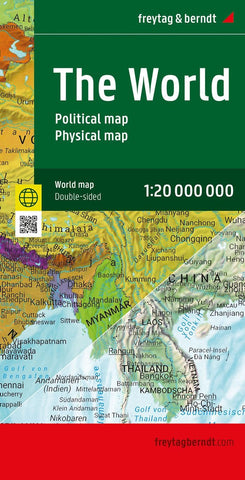 The World Political & Physical Map