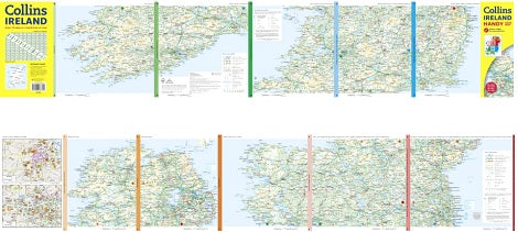 Ireland Handy Road Map