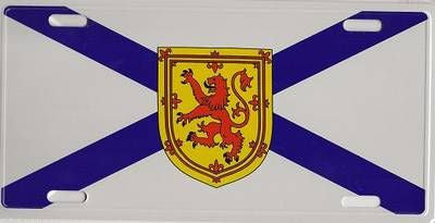 Nova Scotia License Plate